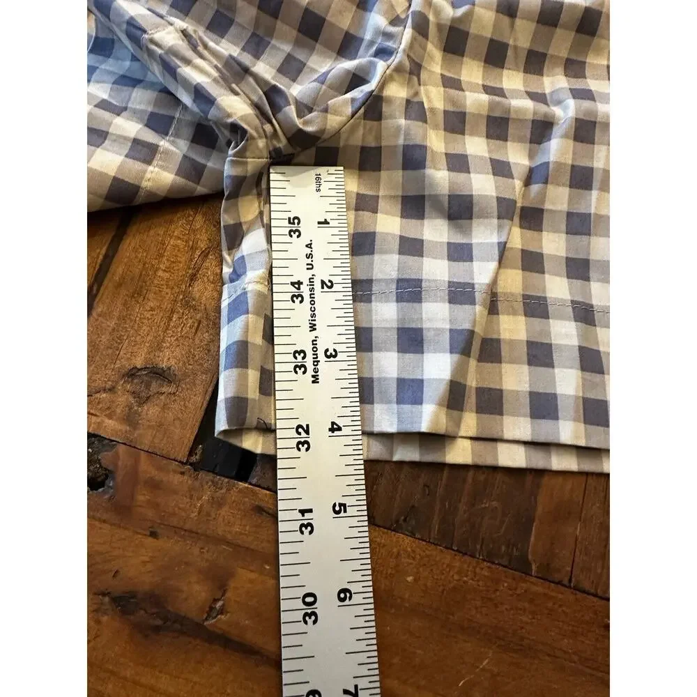 We Wore What Casual Cotton Shorts Pull On Gingham Plaid Size Small Boxers Womens - Picture 9 of 14